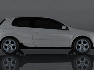 volkswagen golf gti 3D Модель