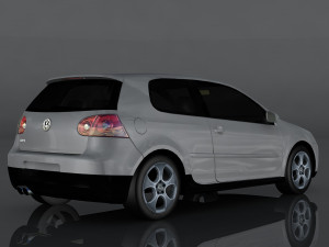 volkswagen golf gti 3D Модель