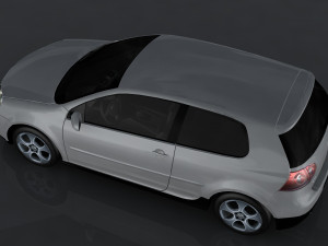 volkswagen golf gti 3D Модель