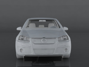 volkswagen golf gti 3D Модель