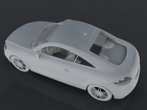 audi tt 3D Model