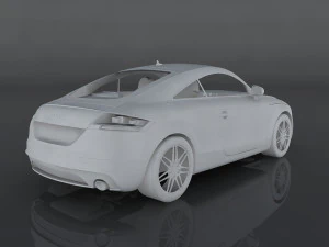 audi tt Modelo 3D