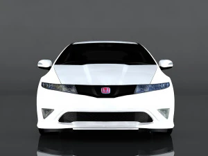 honda civic type-r 3D Model