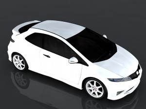 honda civic type-r Modelo 3D