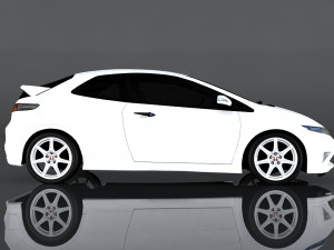 honda civic type-r Modelo 3D