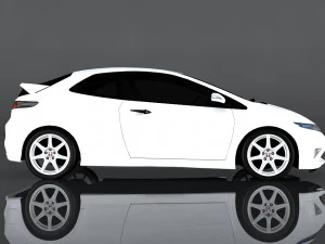 honda civic type-r 3D Model