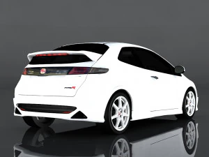 honda civic type-r 3D Model