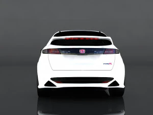 honda civic type-r 3D Model