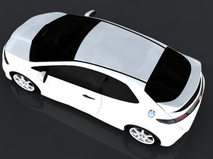 honda civic type-r Modelo 3D
