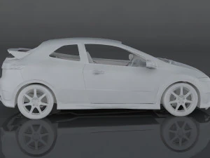 honda civic type-r 3D Model