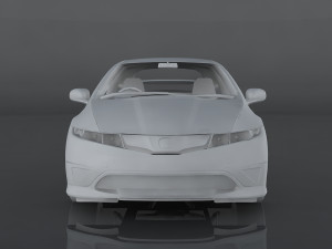 honda civic type-r Modelo 3D
