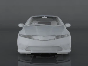 honda civic type-r 3D Model