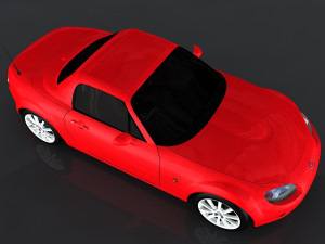 mazda mx-5 roadster coupe 3D 모델