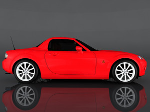 mazda mx-5 roadster coupe 3D 모델