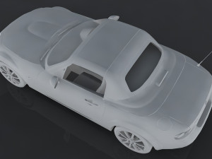 mazda mx-5 roadster coupe 3D 모델