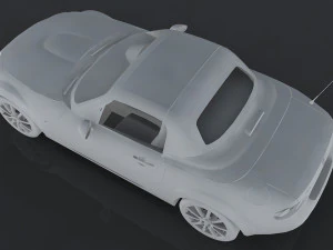 mazda mx-5 roadster coupe 3D Model
