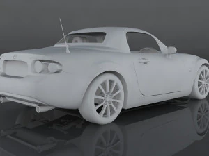 mazda mx-5 roadster coupe 3D Model