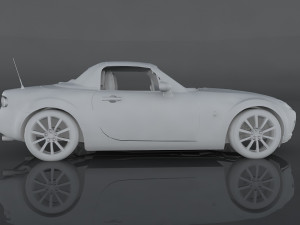 mazda mx-5 roadster coupe 3D 모델
