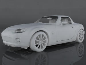 mazda mx-5 roadster coupe 3D 모델