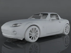 mazda mx-5 roadster coupe 3D Model