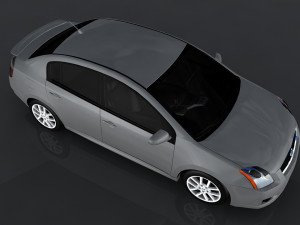 nissan sentra se-r 3D Model