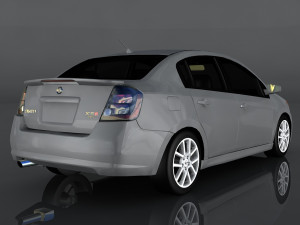 nissan sentra se-r 3D Model