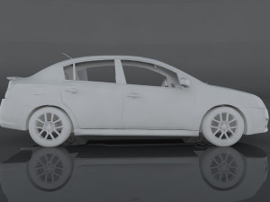 nissan sentra se-r 3D Model