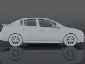 nissan sentra se-r 3D Model