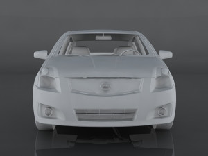 nissan sentra se-r 3D Model