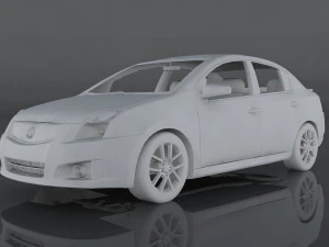 nissan sentra se-r 3D Model