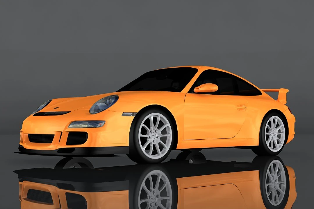 porsche 911 gt3 997 3D Model .c4d .max .obj .3ds .fbx .stl .blend 