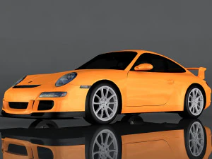Porsche 911 GT3 997 Modello 3D