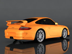 porsche 911 gt3 997 3D Model