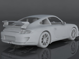 porsche 911 gt3 997 3D 모델