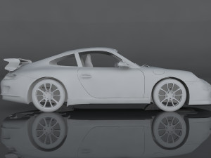 porsche 911 gt3 997 3D 모델