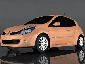 renault clio renault sport 197 3D मॉडल