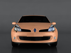 renault clio renault sport 197 3D Модель