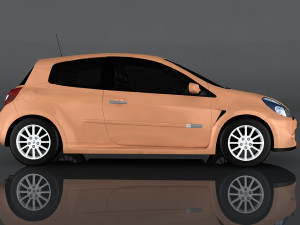 renault clio renault sport 197 3D Модель