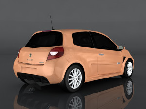 renault clio renault sport 197 3D Модель