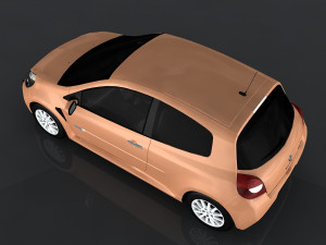renault clio renault sport 197 3D Модель