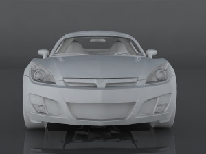 saturn sky red line 3D Модель