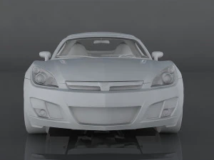 saturn sky red line 3D Model