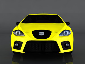 seat leon cupra Modelo 3D
