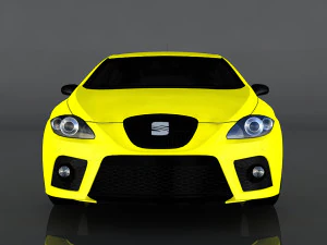 seat leon cupra 3D Model