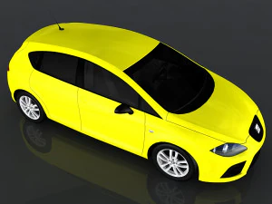 seat leon cupra 3D Model
