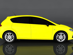 seat leon cupra Modelo 3D