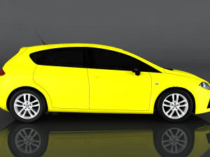 seat leon cupra 3D Model