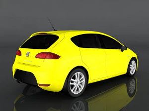 seat leon cupra 3D Model