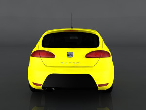 seat leon cupra Modelo 3D