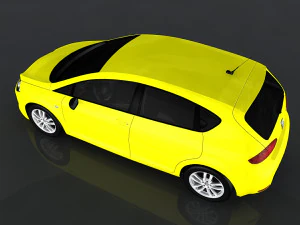 seat leon cupra 3D Model